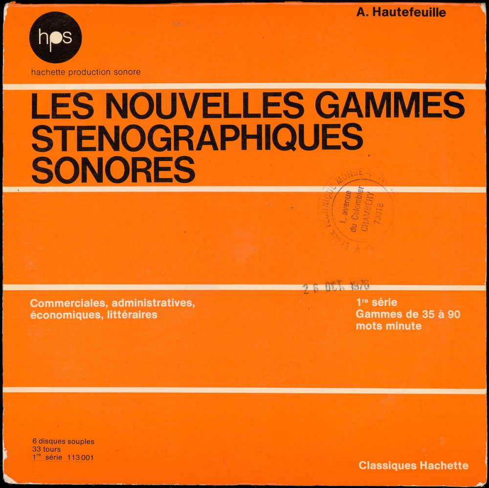 Les Nouvelles gammes sténographiques sonores : commerciales, administratives, économiques, littéraires. 1re série, gammes de 35 à 90 mots minute