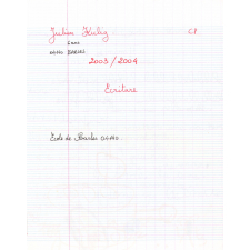 Ecriture