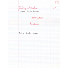 Ecriture 3