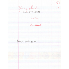 Ecriture 2