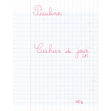Cahier du jour 2