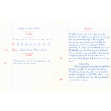 Cahier du jour