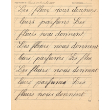 Cahiers préparés d'écriture Cahier n°1