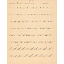 Cahiers préparés d'écriture Cahier n°1