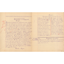 Cahier de devoirs