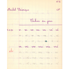 Cahier du jour