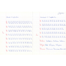 Cahier d'écriture