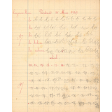 Cahier d'écriture et calcul