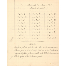 Cahier du jour