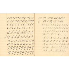 Cahier d'écriture