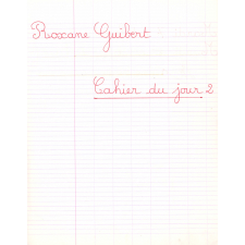 Cahier du jour 2