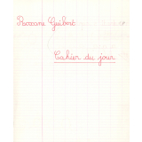 Cahier du jour 