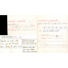 Cahier du jour 