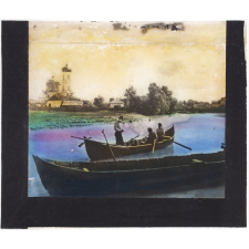 Barque sur une rivière