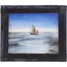 Bateau à voile sur la mer