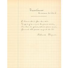 Epreuve de chant