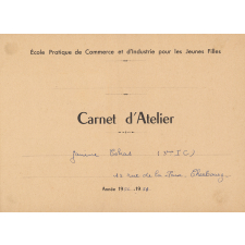 Carnet d'Atelier