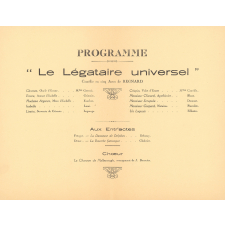 Programme : Fête de l'école normale d'institutrices : Rouen