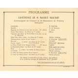 Programme : Conférence : Maurice Bouchor