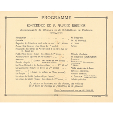 Programme : Conférence : Maurice Bouchor