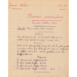 Devoirs journaliers
