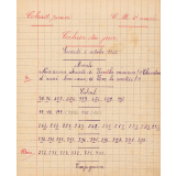 Cahier du jour
