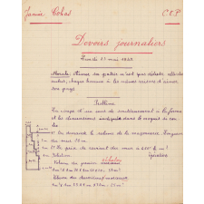Devoirs journaliers