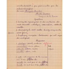 Devoirs journaliers