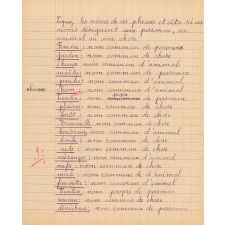 Devoirs journaliers