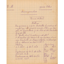 Devoirs journaliers