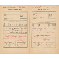 Livret mensuel de correspondance