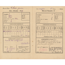 Livret mensuel de correspondance