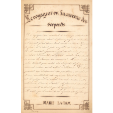 Cahier de composition : Marie Lacan