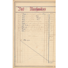 Cahier : Tenue de livres en partie double