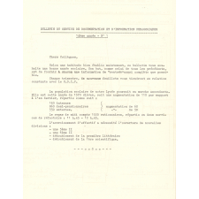 Lycée Jean Prévost de Montivilliers. Carnet d'accueil. Bulletin du SDIP. 