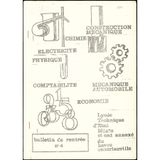 Lycée technique du Havre Caucriauville. Carnet d'accueil. Bulletin de rentrée n°4. 
