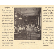 École de Haut Enseignement Commercial pour les Jeunes Filles. Prospectus. 