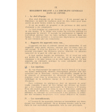 Centre d'apprentissage des métiers du bâtiment. Réglement et Conseils à l'usage de l'apprenti du Centre.