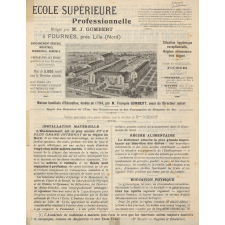 École Supérieure Professionnelle de Fournes, près Lille (Nord). 