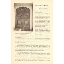 Prospectus du Lycée Saint-Louis. 