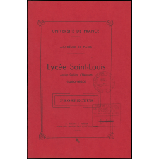 Prospectus du Lycée Saint-Louis.
