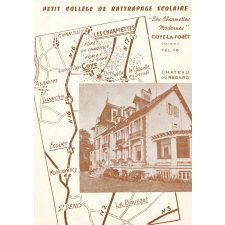 Petit collège de rattrapage scolaire.