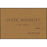 Prospectus du Lycée Michelet de Vanves. 