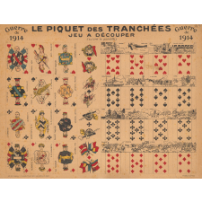 Jeu à découper : Le piquet des tranchées