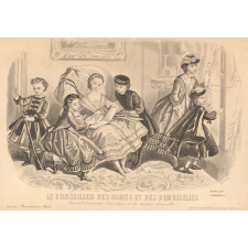 Le conseiller des dames et des demoiselles : Journal d'économie domestique et de travaux d'aiguille : Illustration
