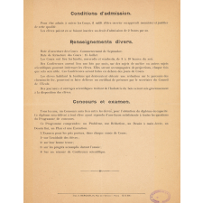 École théorique et pratique de Menuiserie du département de la Seine. Prospectus et Statuts. 