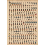 Planche N° 305 : Voltigeurs de la vieille garde : 1810