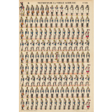 Planche N° 333 : Voltigeurs de la vieille garde : 1810
