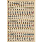 Planche N° 333 : Voltigeurs de la vieille garde : 1810