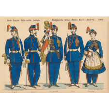 Planche N° 103 : Armée française : Garde mobile : Artillerie